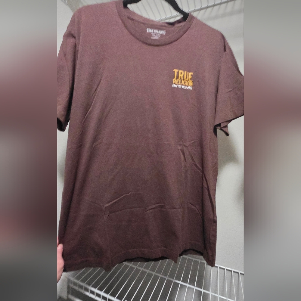 True Religion Chocolate Short Sleeve Tee